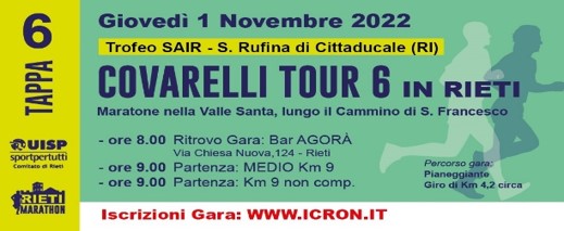 Covarelli Tour (Tappa 6)
