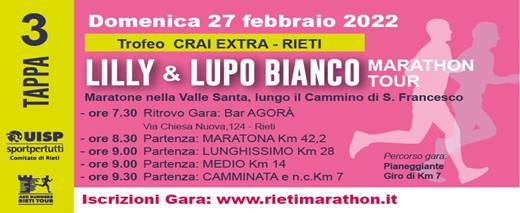 Lilly e Lupo Bianco Marathon Tour (Tappa 3 ~ Medio)
