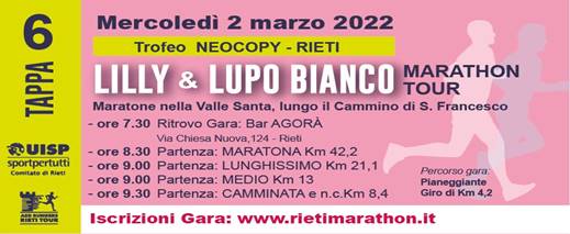 Lilly e Lupo Bianco Marathon Tour (Tappa 6 ~ Medio)