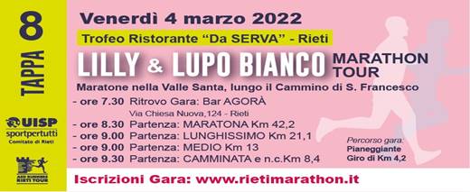 Lilly e Lupo Bianco Marathon Tour (Tappa 8 ~ Medio)