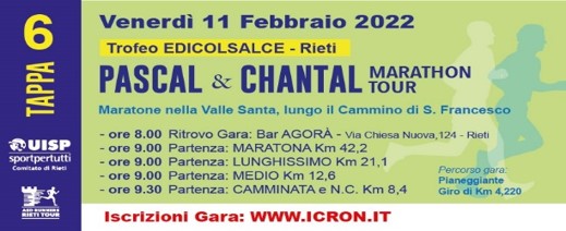 Pascal and Chantal Tour (Tappa 6 ~ Maratona)