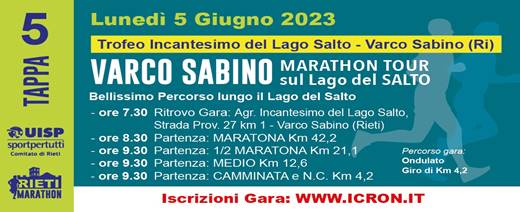 Varco Sabino Marathon Tour (Tappa 5)